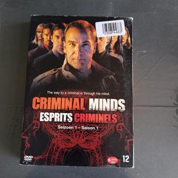 B2-1) Criminal Minds -seizoen 1 - box beschikbaar voor biedingen