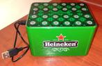 Heineken Speaker kratje (GEEN BLUETOOTH). (A), Verzamelen, Biermerken, Overige typen, Heineken, Gebruikt, Verzenden