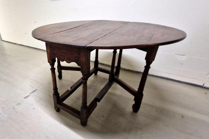 Antieke Gatelegtafel, Antiek en Kunst, Antiek | Meubels | Tafels, Ophalen