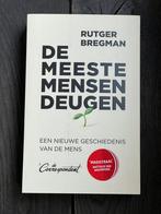Rutger Bregman - De meeste mensen deugen, Boeken, Overige Boeken, Ophalen of Verzenden, Nieuw, Rutger Bregman