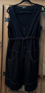 Mouwloze Didi fleecejurk in zwart met rits, maat XL, Kleding | Dames, Jurken, Ophalen of Verzenden, Zo goed als nieuw, Maat 46/48 (XL) of groter