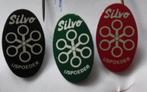 3 pins - SILVO IJspoeder, Verzamelen, Ophalen, Zo goed als nieuw, Merk, Speldje of Pin