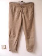 X34 IBANA broek echt leer beige maat 38, Kleding | Dames, Broeken en Pantalons, Maat 38/40 (M), Beige, Nieuw, Ophalen of Verzenden
