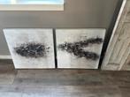 Abstracte Schilderijen Set, Antiek en Kunst, Kunst | Schilderijen | Klassiek, Ophalen of Verzenden