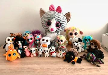24x knuffels | Ty Beanie Babies and Buddies – verzamelset beschikbaar voor biedingen