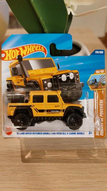 Hot Wheels '15 Land Rover Defender Double Cab beschikbaar voor biedingen
