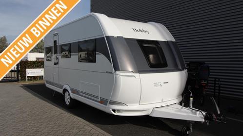 Hobby On Tour 460 DL met dakluifel, Caravans en Kamperen, Caravans, Bedrijf, tot en met 3, 1000 - 1250 kg, Rondzit, Hobby, 2 aparte bedden