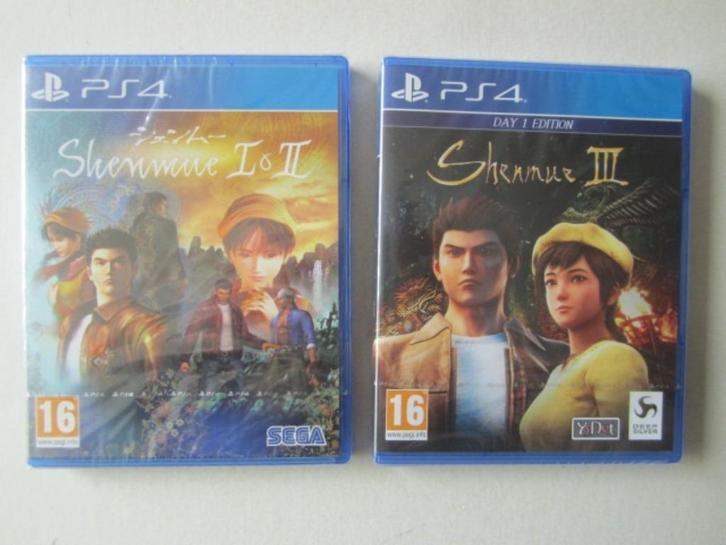 Shenmue 1 & 2 OF 3 Playstation 4 PS4, Spelcomputers en Games, Games | Sony PlayStation 4, Nieuw, Role Playing Game (Rpg), 1 speler