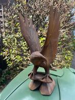 Houten Adelaar - 30 cm Decoratie, Ophalen of Verzenden