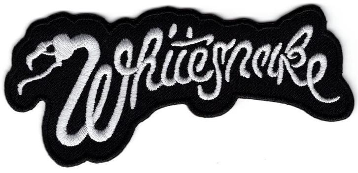 Whitesnake stoffen opstrijk patch embleem #3, Verzamelen, Muziek, Artiesten en Beroemdheden, Nieuw, Kleding, Ophalen of Verzenden