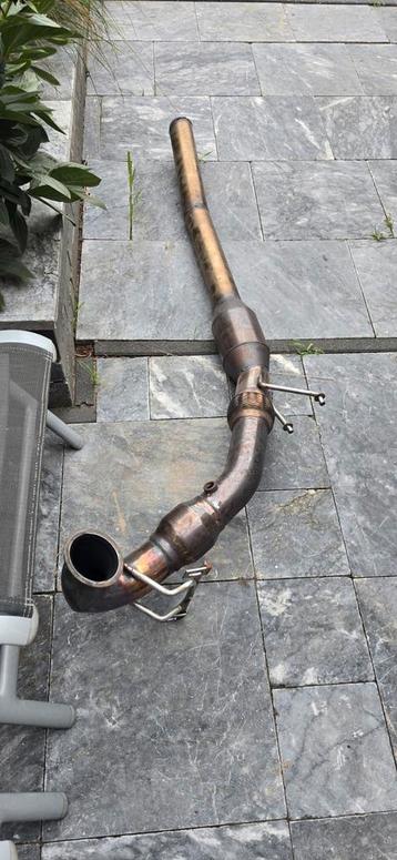 Audi s3  8v 2015  down pipe met 200cell cat 3 inch beschikbaar voor biedingen