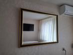 Spiegel 110x87 goud bruin., Huis en Inrichting, Woonaccessoires | Spiegels, Ophalen, Minder dan 50 cm, Zo goed als nieuw, Minder dan 100 cm