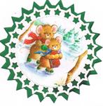 kerstopleg, Verzenden, Nieuw, Kerst, Blanco kaart of Basiskaart
