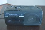 Radio cassette recorder, Sony CFM10, Audio, Tv en Foto, Radio's, Ophalen of Verzenden, Gebruikt, Radio