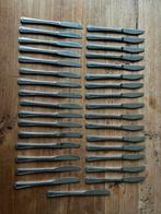 33 kleine mesjes messen  Amefa 17 cm. Bestek, Huis en Inrichting, Keuken | Bestek, Ophalen of Verzenden, Zo goed als nieuw