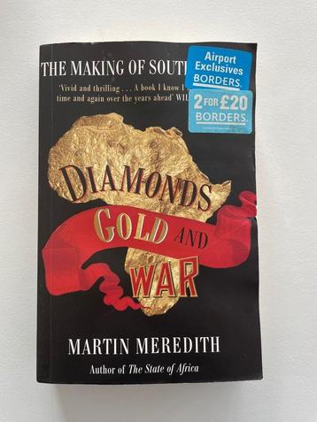 Diamonds, Gold and War, Martin Meredith (Engels) beschikbaar voor biedingen