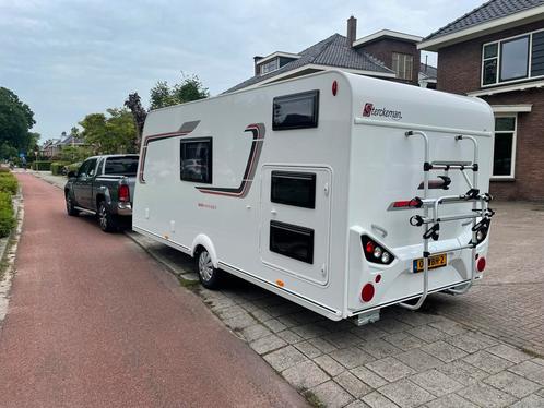 Caravan 5-7 met 3 pers STAPELBED voortent en zakluifel, Caravans en Kamperen, Caravans, Particulier, meer dan 6, 1000 - 1250 kg