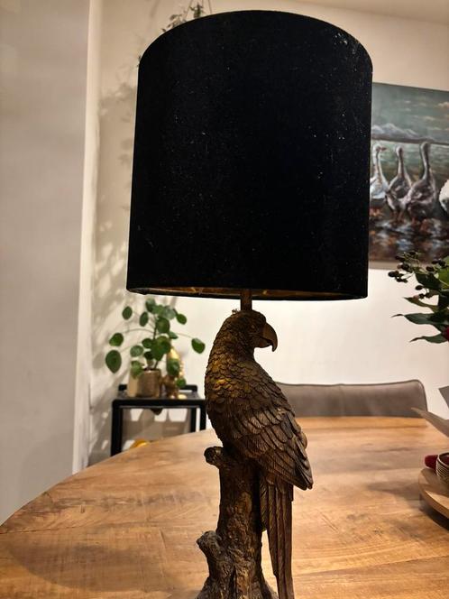 2 Leuke lampjes (papegaaien), Huis en Inrichting, Lampen | Tafellampen, Zo goed als nieuw, Minder dan 50 cm, Ophalen of Verzenden