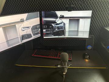 Complete gaming setup met Ryzen 5 3600, GTX 1060 en 16GB RAM beschikbaar voor biedingen