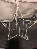 Wandrek / kaartenrek ster wit, Ophalen of Verzenden, Zo goed als nieuw