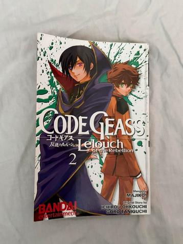 Code Geass Lelouch of the Rebellion Vol 2 — English beschikbaar voor biedingen