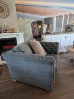 ** Fauteuil of loveseat ** grijs, Ophalen, Hout, Gebruikt, Landelijk
