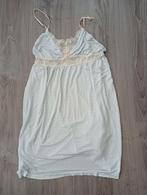 Kort nachthemd van H&M mt S, lichtblauw/wit/kant, H&M, Ophalen of Verzenden, Gedragen, Maat 36 (S)