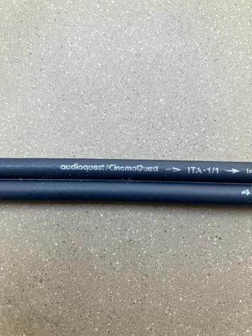 AudioQuest ITA-1/1 coaxkabel (11mtr) beschikbaar voor biedingen