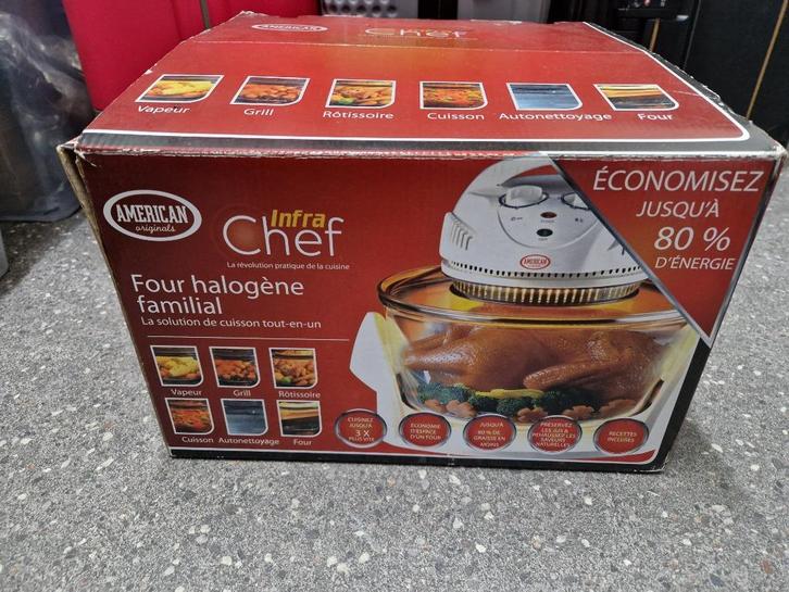 Halogeenoven, Witgoed en Apparatuur, Ovens, Zo goed als nieuw, Vrijstaand, Oven, Minder dan 45 cm, Minder dan 45 cm, Ophalen