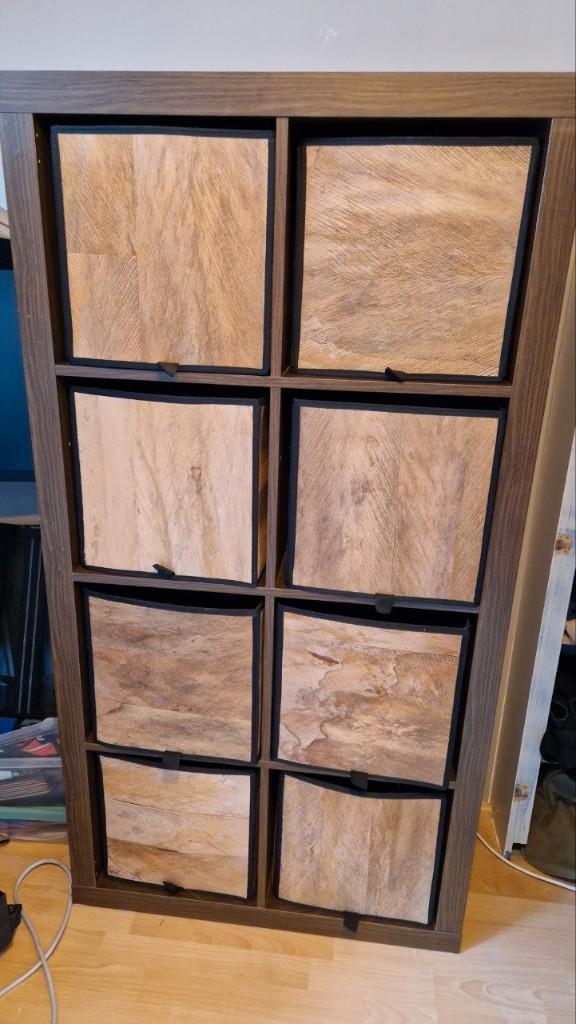 Ikea Kallax Kast, Huis en Inrichting, Kasten | Boekenkasten, Gebruikt, 50 tot 100 cm, Minder dan 100 cm, 25 tot 50 cm, Overige materialen