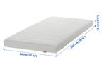 2 IKEA ÅFJÄLL foammatras – 80x200 cm – goede staat, Ophalen, Eenpersoons, Zo goed als nieuw, 80 cm