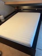 Bed 160x200 Ikea Bruin hout, Huis en Inrichting, Slaapkamer | Bedden, Bruin, Tweepersoons, Ophalen of Verzenden, 200 cm