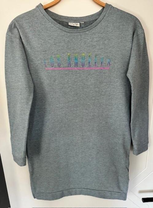 Jurkje van City Life, maat small, zgan (R231), Kleding | Dames, Jurken, Zo goed als nieuw, Maat 36 (S), Grijs, Boven de knie, Ophalen of Verzenden