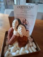 Keramiek Beeld 'Samen' Sjer Jacobs, Antiek en Kunst, Kunst | Beelden en Houtsnijwerken, Ophalen