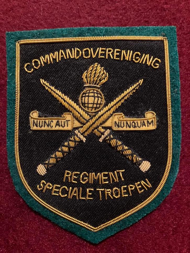 Blazerbadge Commandovereniging RST  KCT/KST/RST, Verzamelen, Militaria | Algemeen, Landmacht, Embleem of Badge, Nederland, Verzenden