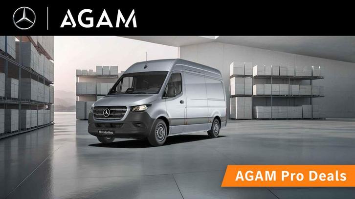 Mercedes-Benz Sprinter 315 CDI L2H2 Pro-uitvoering, Auto's, Bestelauto's, Bedrijf, Te koop, Mercedes-Benz Certified, ABS, Achteruitrijcamera