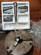 Burnerd klauwplaat drieklauw 200mm, Ophalen of Verzenden, Metaaldraaibank