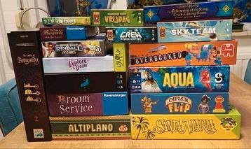 Diverse bordspellen. beschikbaar voor biedingen