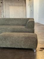 Leolux Faya Lobi + Hocker | Groen (NIEUWSTAAT), Metaal, 250 tot 300 cm, Hoekbank, Ophalen of Verzenden