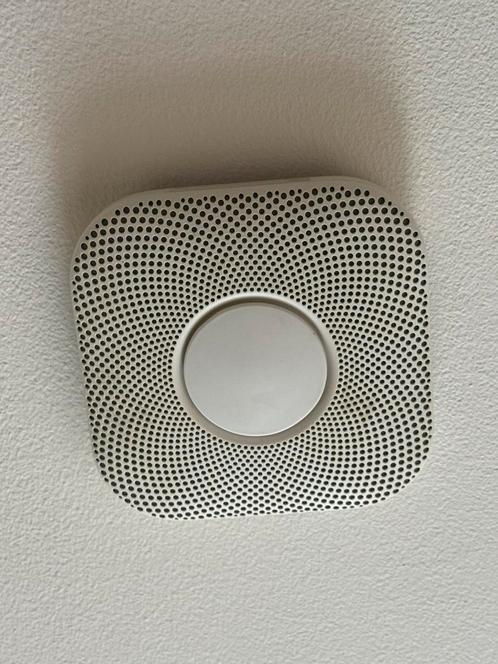 Google Nest Protect V2 - op batterij, Doe-het-zelf en Verbouw, Alarmsystemen, Zo goed als nieuw, Detector, Sensor of Melder, Rook