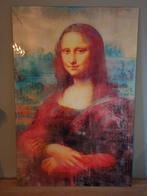 Prachtige NIEUWE  Mona Lisa op glasplaat van 60 cm x 90 cm, Huis en Inrichting, Woonaccessoires | Schilderijen, Tekeningen en Foto's