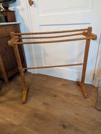 Houten antiek handdoeken droogrek, Ophalen of Verzenden