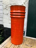 2 vazen, Huis en Inrichting, Ophalen, Gebruikt, Aardewerk of Porselein, Oranje