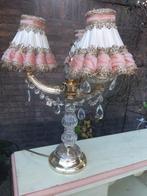 Vintage 3-armige werkende barokke tafellamp, Ophalen of Verzenden