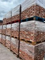 Antieke rode bruine vormbak metsel stenen 22 x 5.5 250M2!, Doe-het-zelf en Verbouw, Metselstenen, Ophalen of Verzenden, Gebruikt