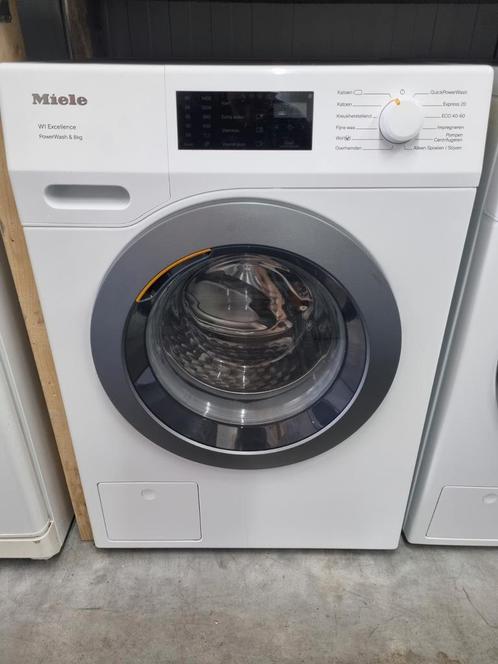 Miele W1 Excellence 8kg Wasmachine, Witgoed en Apparatuur, Wasmachines, Gebruikt, Voorlader, 8 tot 10 kg, 85 tot 90 cm, 1200 tot 1600 toeren
