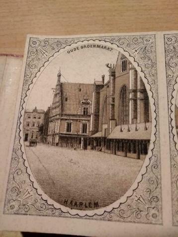 11 / Haarlem   Oude Groenmarkt  litho zeldzaam 1875 beschikbaar voor biedingen