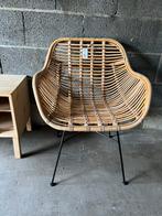 Rotan stoel van Xenos – NIEUW met prijskaartje, Huis en Inrichting, Stoelen, Ophalen, Bruin, Nieuw, Riet of Rotan
