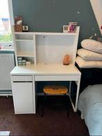Ikea bureau micke wit, Huis en Inrichting, Bureaus, Ophalen, Zo goed als nieuw