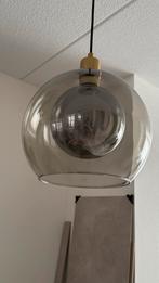 Moderne Glazen Hanglamp, Ophalen of Verzenden, Zo goed als nieuw, Glas, Minder dan 50 cm